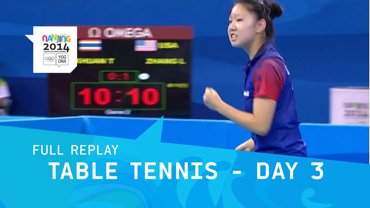 Table Tennis - Quarterfinals & Classifications | Full Replay | Nanjing 2014 Youth Olympic Games