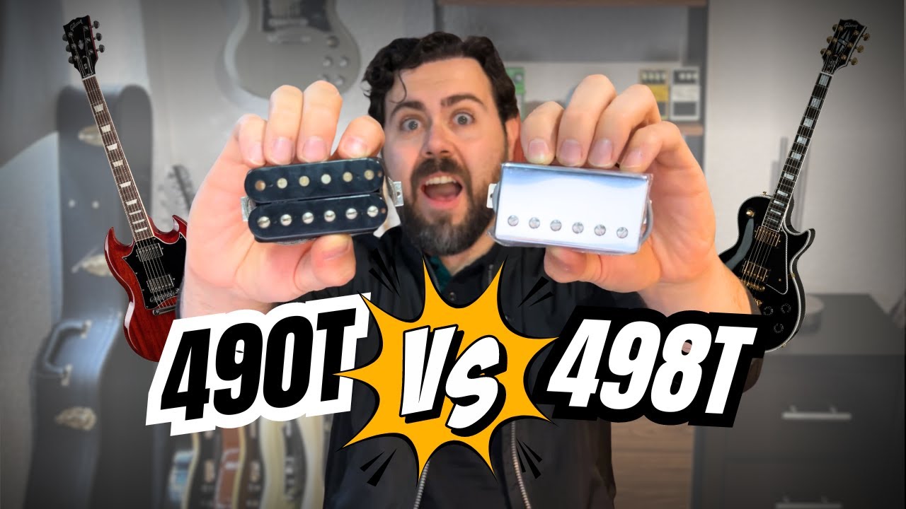 Gibson 490T vs 498T | Las pickups más icónicas COMPARADAS