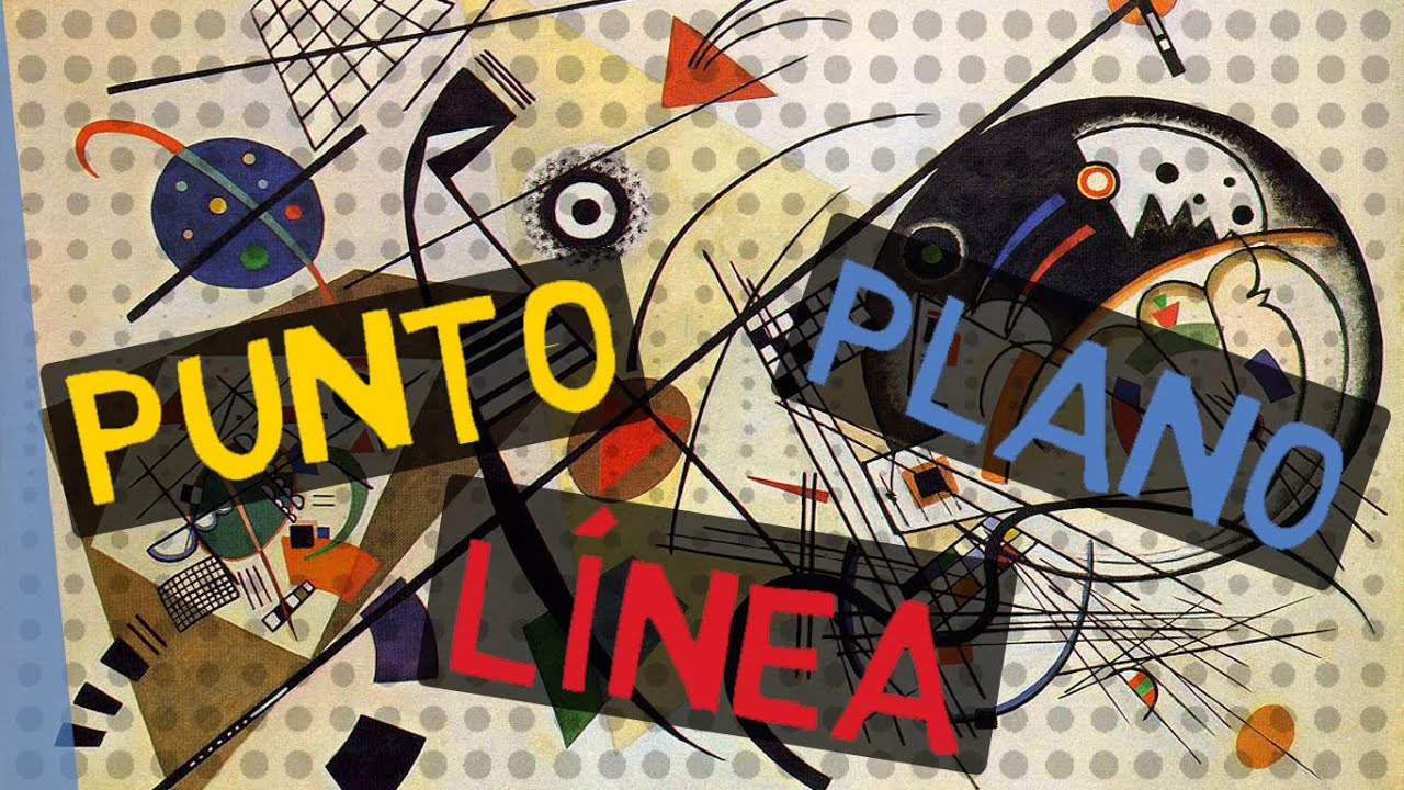 Elementos visuales de la imagen, punto, línea y plano.