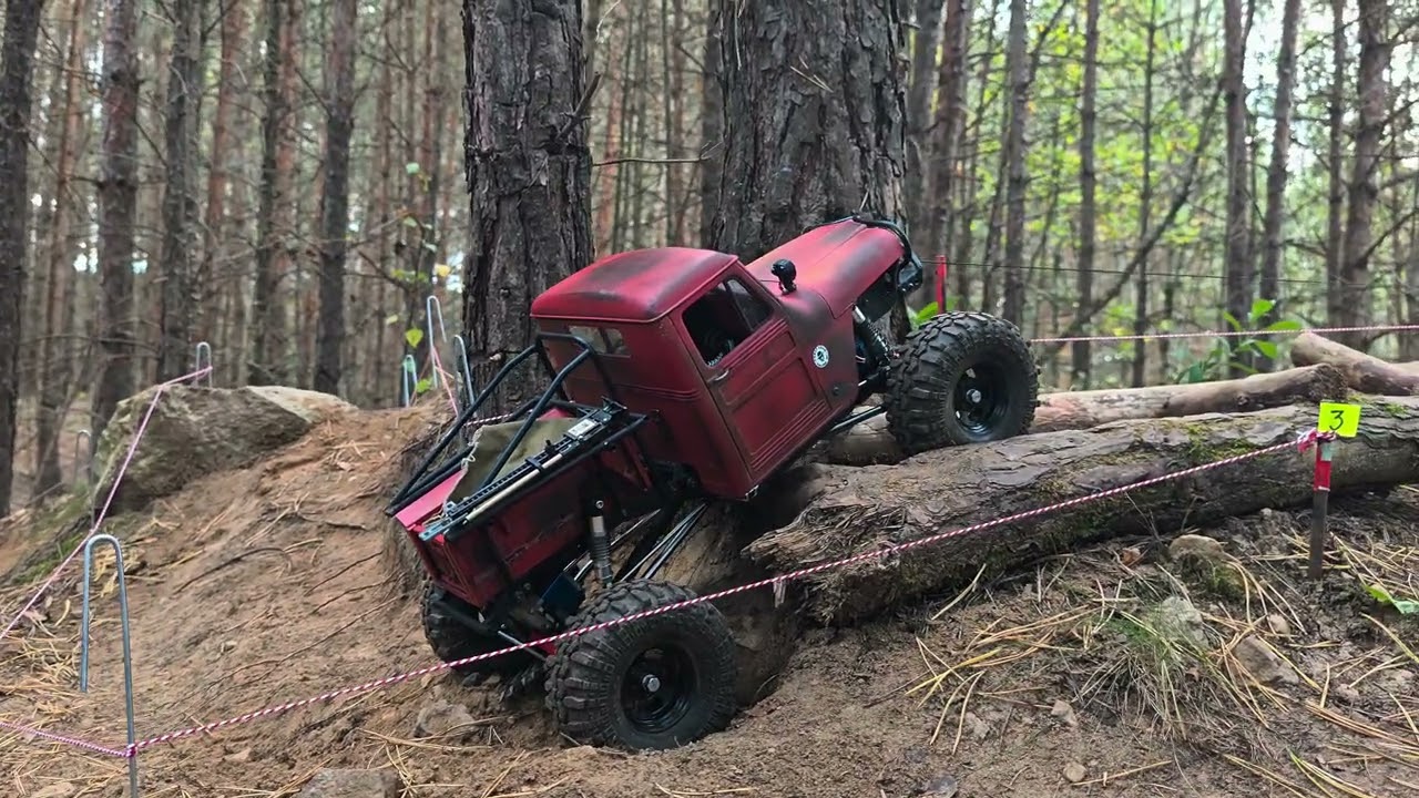 Vanquish VRD Willys Jeep Truck  Course 1 Class 2 run at Kriushinskiy quarry Kaluga Cup 2025