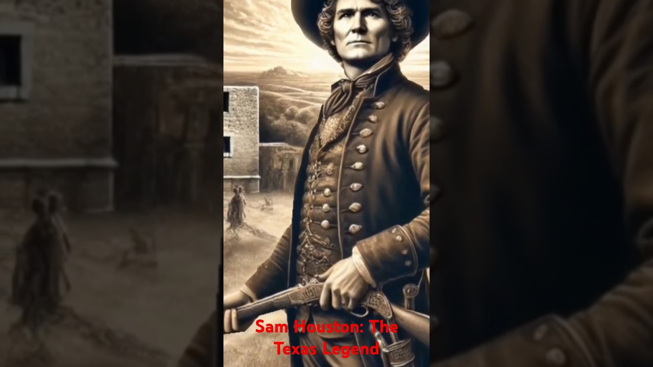 Sam Houston: The Texas Legend #samhouston #houston #texas #history #story #hero #freedom