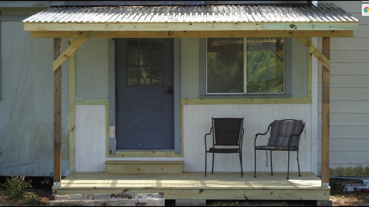 How to Build a Porch - Country Style