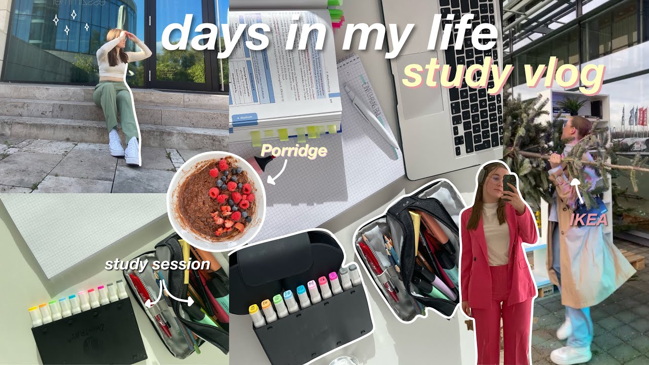 days in my life-Klausurenphase, Ikea Besuch, Mealprepping und Umzugsvorbereitungen