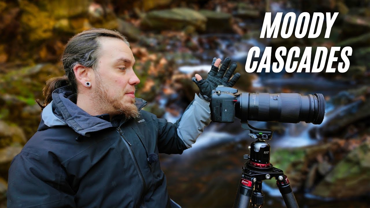 photographing Moody Cascades with Ice in Belgium | What I Captured