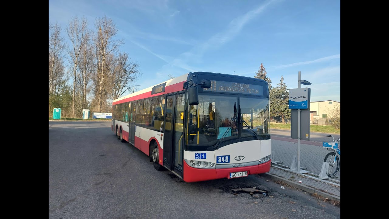 Linie Cmentarne #6 ZTM Katowice (PKM Sosnowiec) @ Solaris Urbino 15 III #348, Linia C11