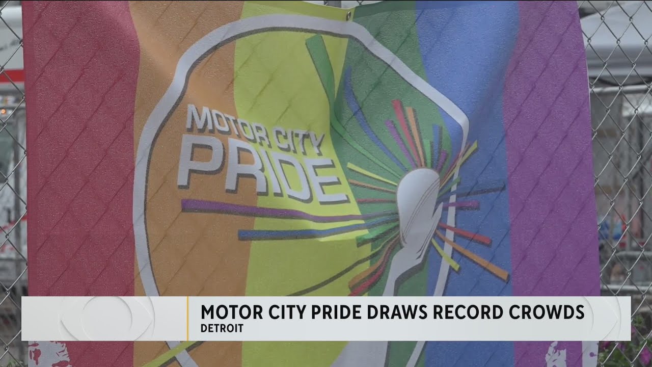 Motor City Pride takes to the streets of downtown Detroit