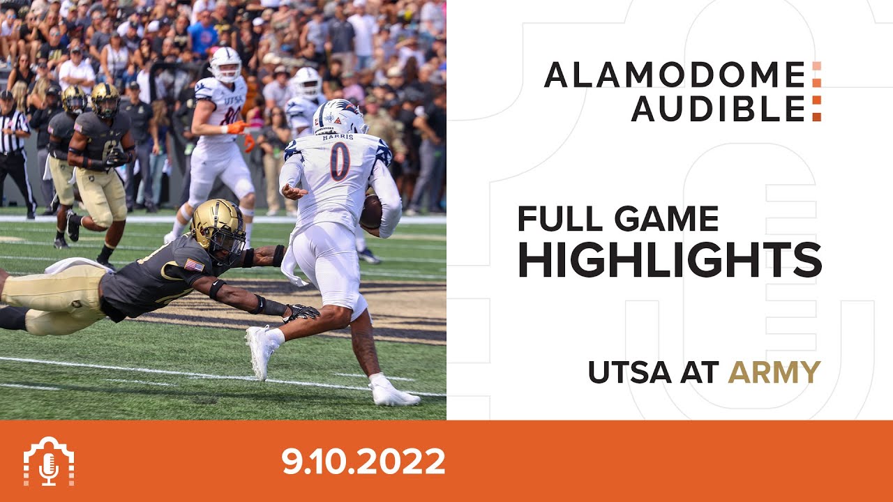 UTSA vs Army Football | Full Game Highlights 9.10.2022