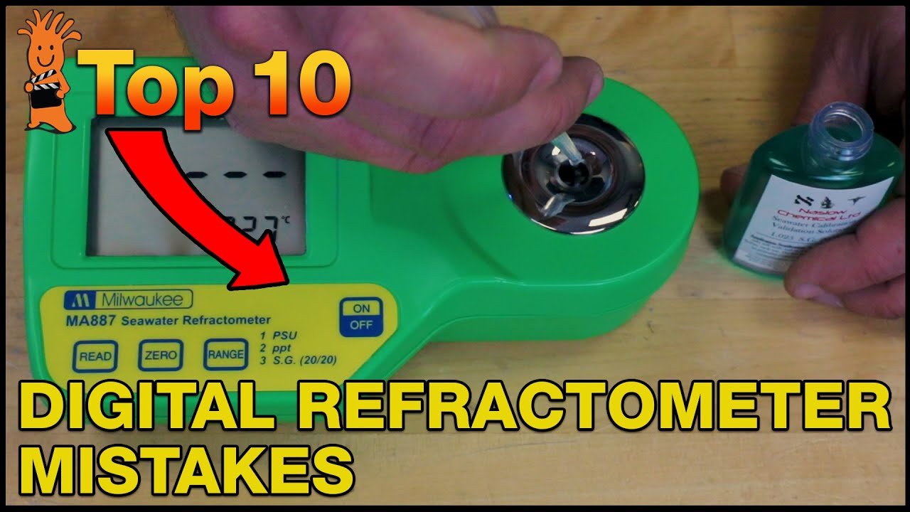 Can Milwaukee's Digital Refractometer Be the Easiest Way to Check Your Tank's Salinity? We Think So.