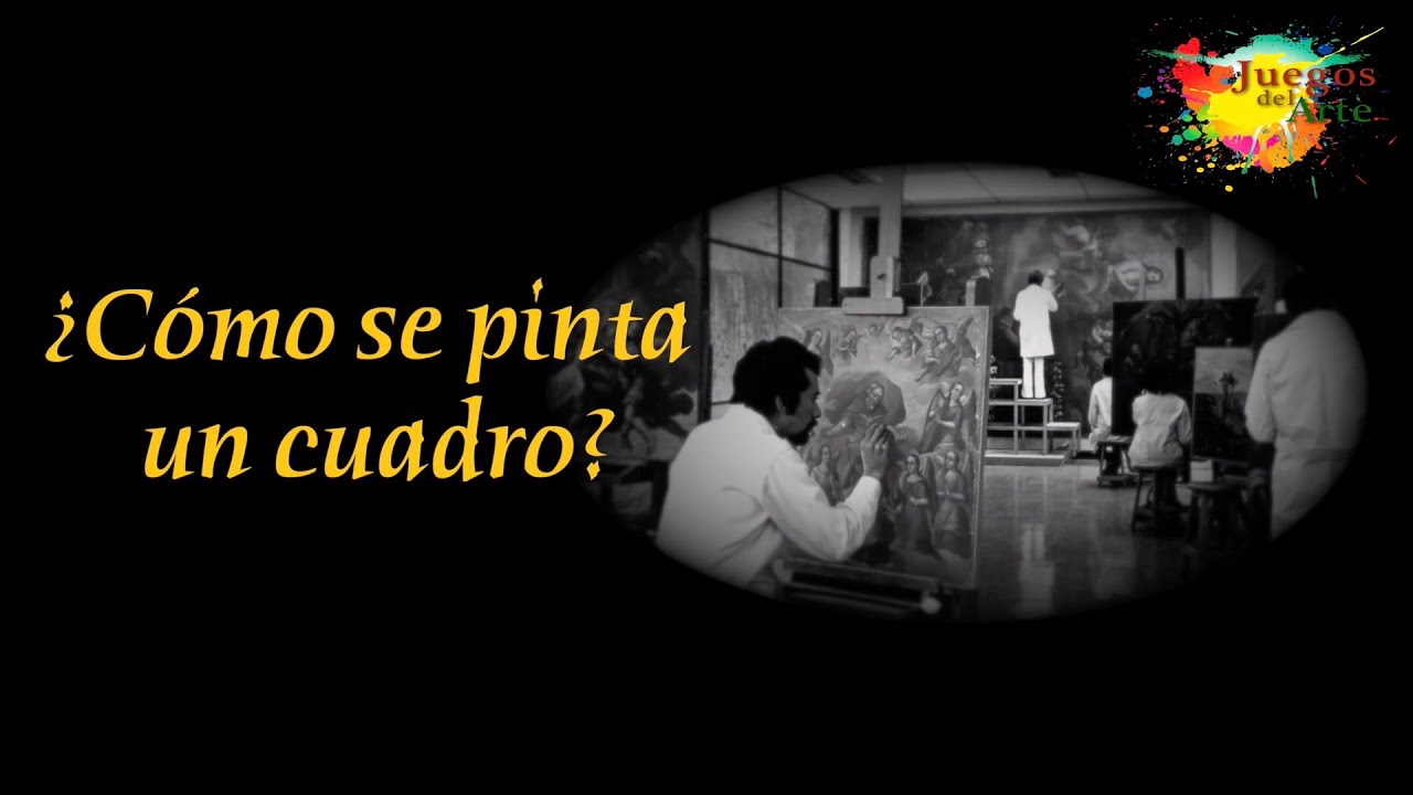 ¿Cómo se pinta un cuadro?: Elementos de Técnica Pictórica