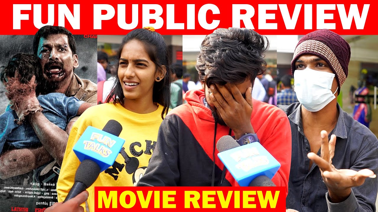 Laththi Fun Public Review | Vishal | Yuvan, Vinoth | Laththi Review | Fun Talks!