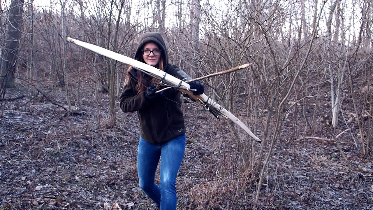 Primitive DIY Take Down Recurve Bow