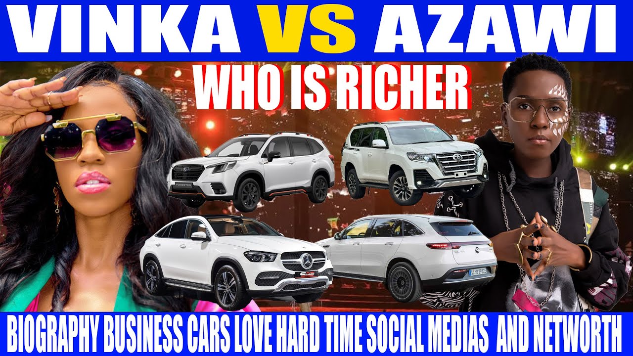 VINKA VS AZAWI WHO IS RICHER BIOGRAPHY BUSINESS CARS LOVE HARD TIME SOCIAL MEDIAS  AND NETWORTH
