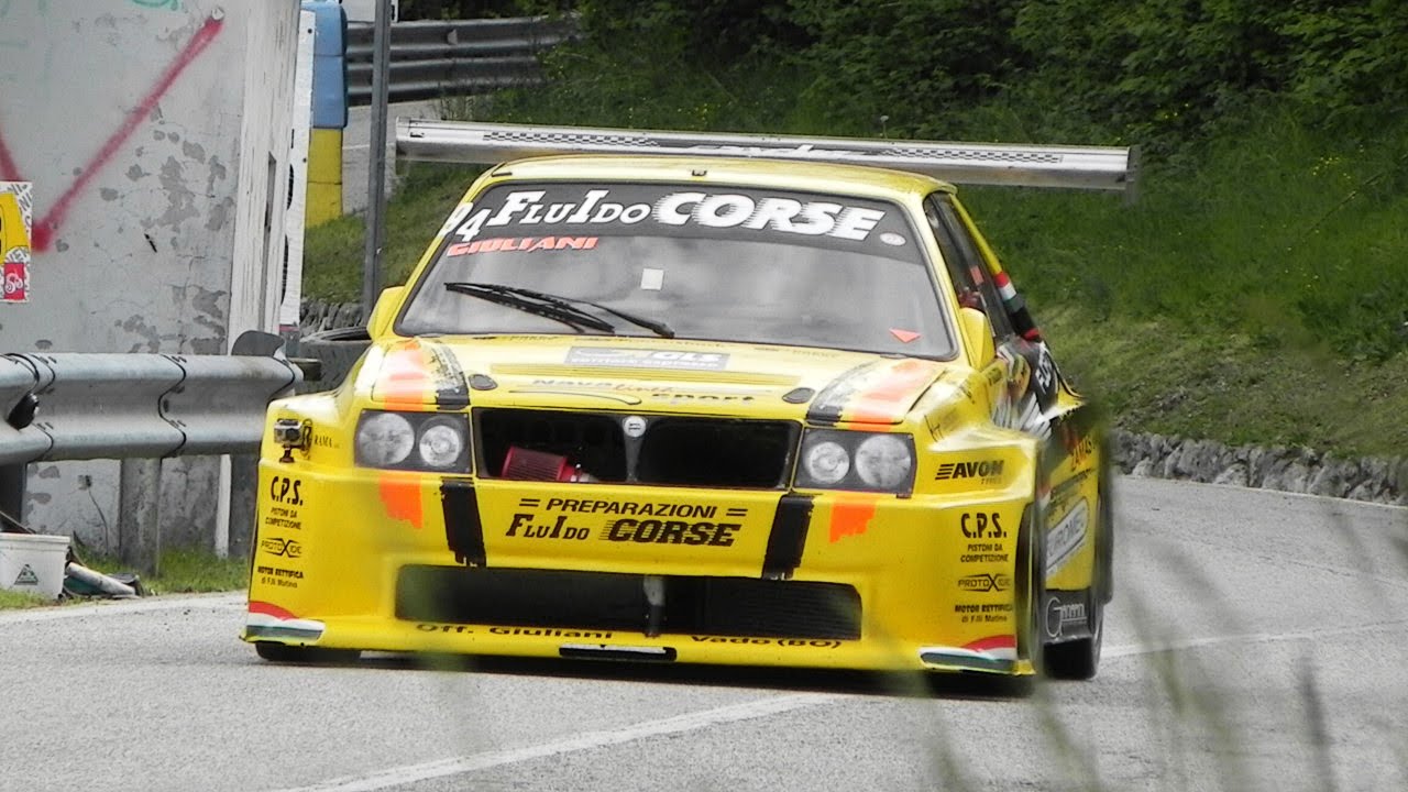Fulvio Giuliani' 600hp Lancia Delta Evo Hillclimb Car - Verzegnis Sella Chianzutan 2015