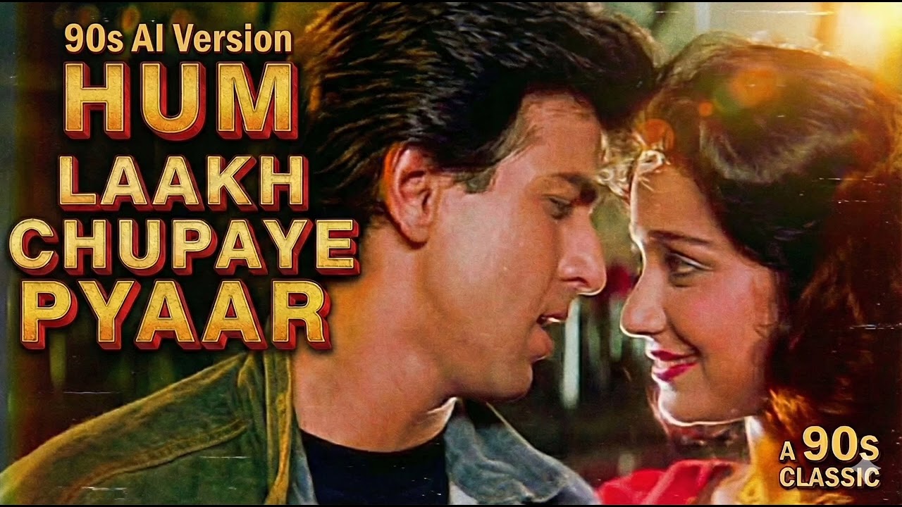 Hum Laakh Chupaye Pyaar (90s AI Version) Ronit Roy, Farheen | Jaan Tere Naam 