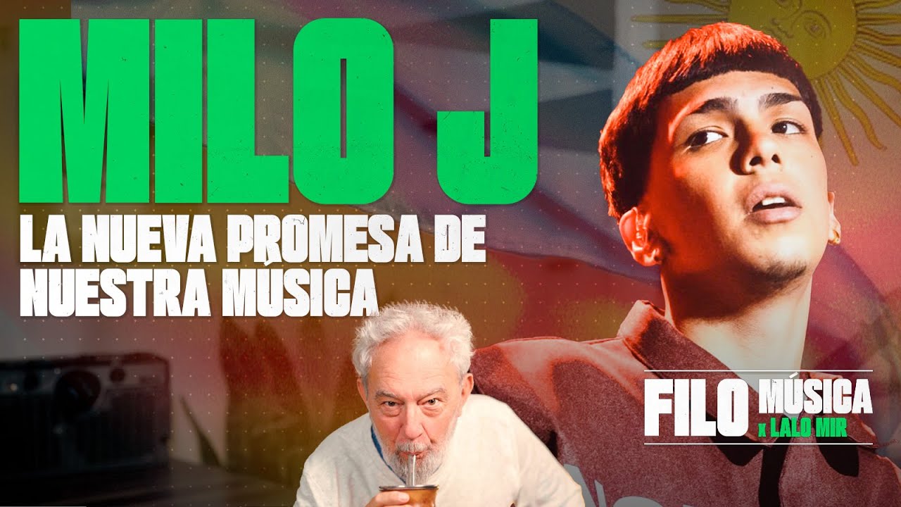 MILO J: El joven de Morón que conquistó la música argentina | Filo Música x Lalo Mir