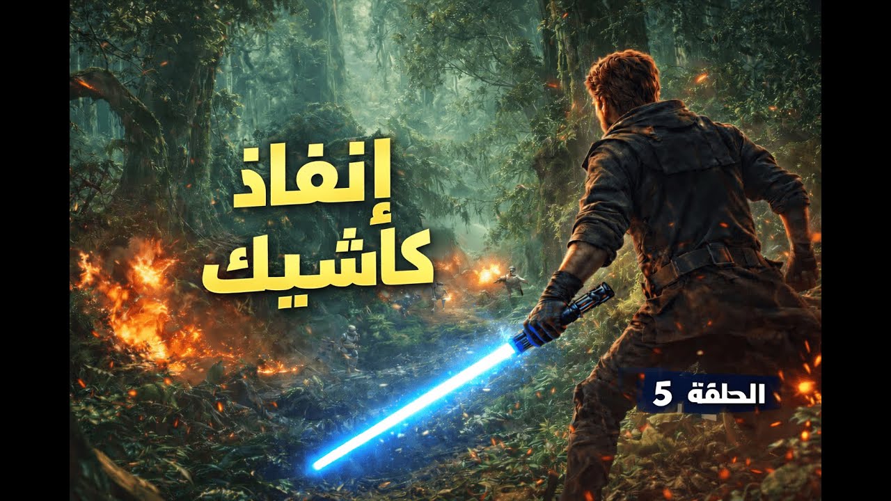 كاشيك تحت الهجوم! 🌿⚔️ | Star Wars Jedi: Fallen Order – الحلقة 5