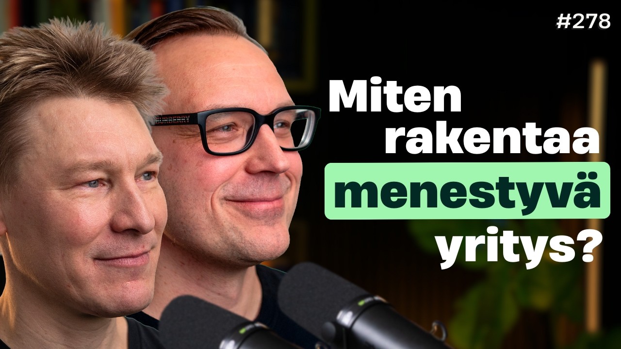 Näin rakennetaan miljardin startup ft. Timo Ahopelto & Jyri Engeström