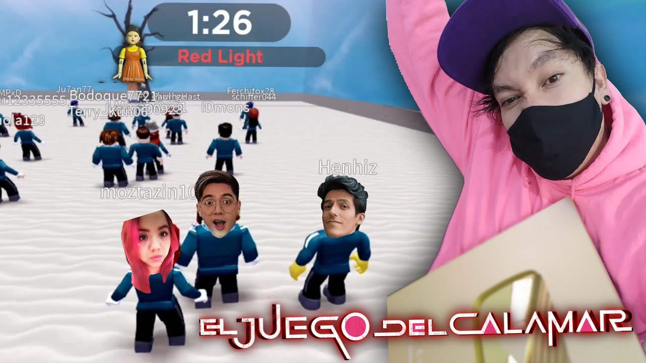 JUGANDO EL JUEGO DEL CALAMAR EN ROBLOX / ALIEN TC