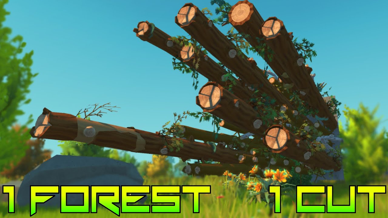 This Sawmill Destroys Forests In One BIG Cut! Scrap Mechanic Survival