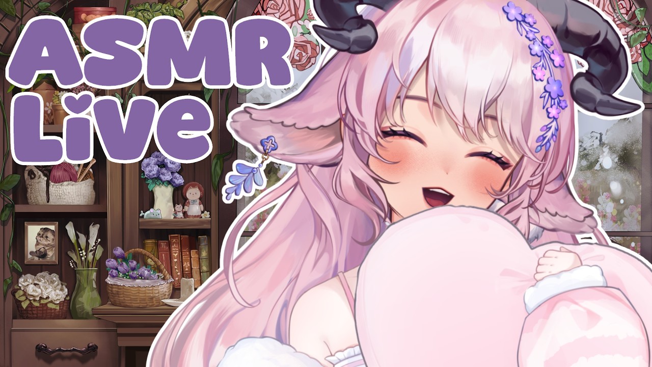 【ASMR Gaming】Relax with Goat Maid Gaming