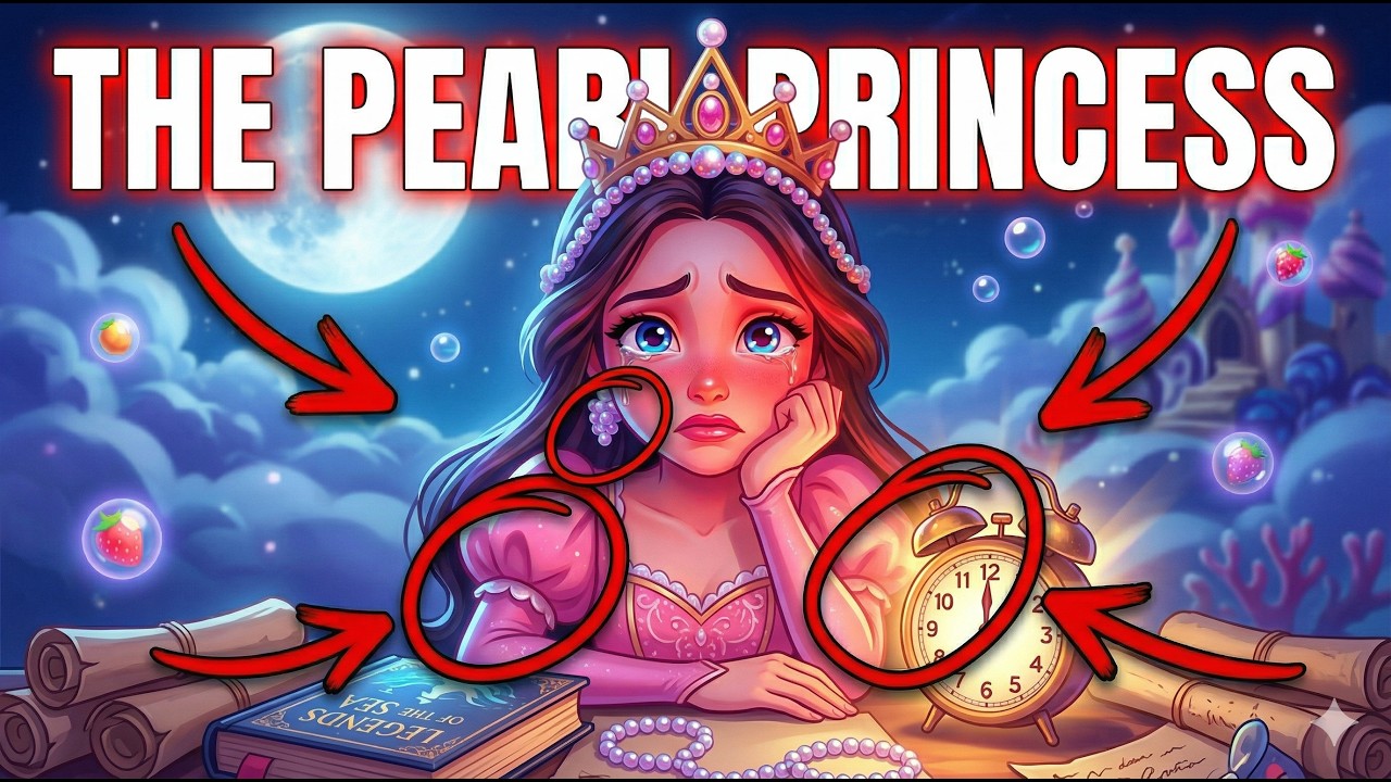 The Pearl Princess 👑✨ | Magical Transformation Story #PrincessStory