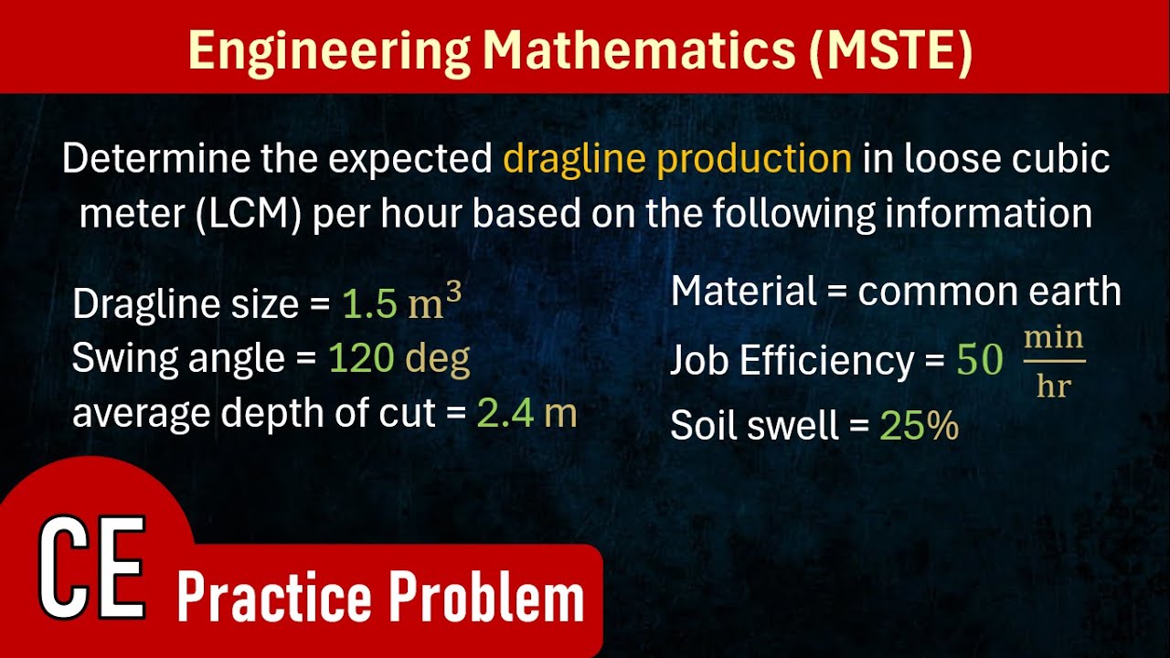 CE Practice MSTC Problem 4 (Construction Methods)