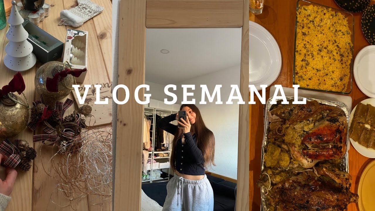 VLOG| Cena Thanksgiving| Decoración navideña| Mis resultados médicos |Compra comida semanal