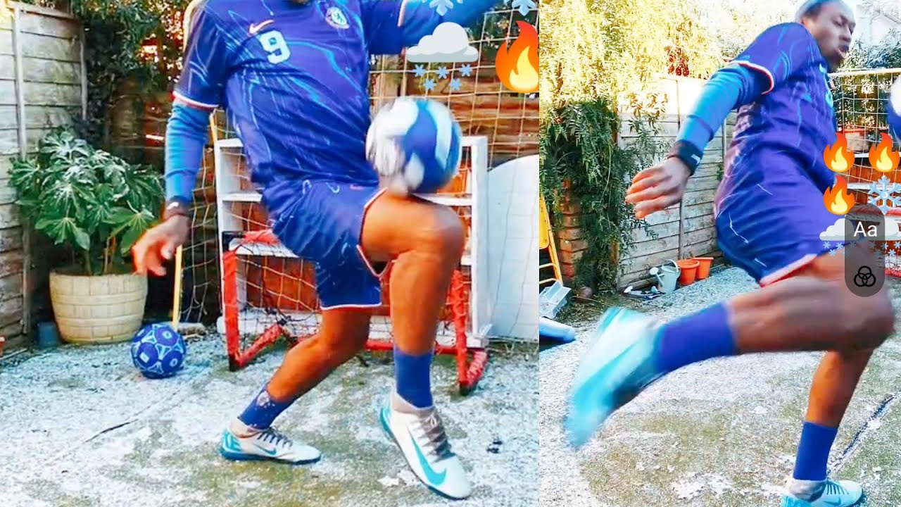 Freestyle Football Skills 🔥🏆⚽ #football #soccer #freestyle #rainbowflick #shortsfeed