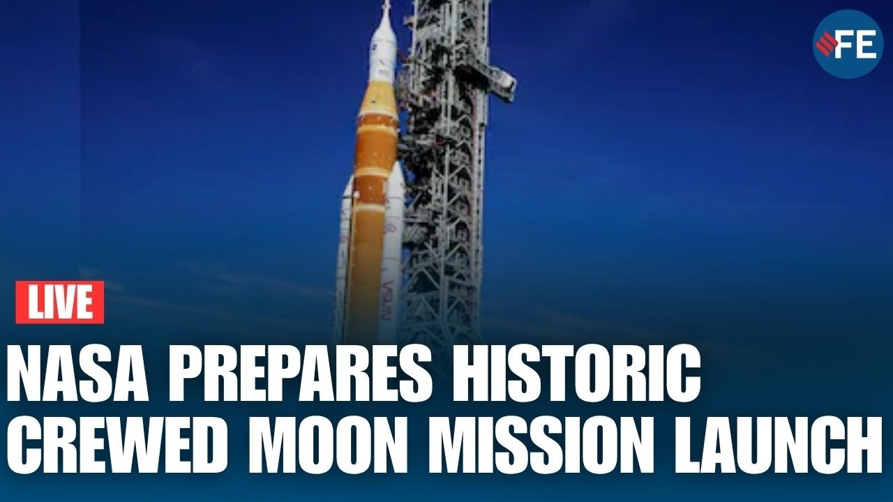LIVE: NASA Rolls Out Artemis II Rocket At Cape Canaveral For Historic Moon Mission