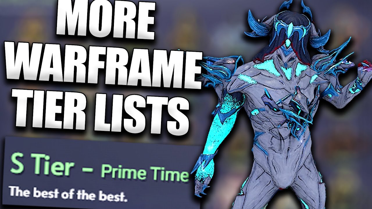 Best Tierlist? Warframe Community Overframe Tier List 2024!