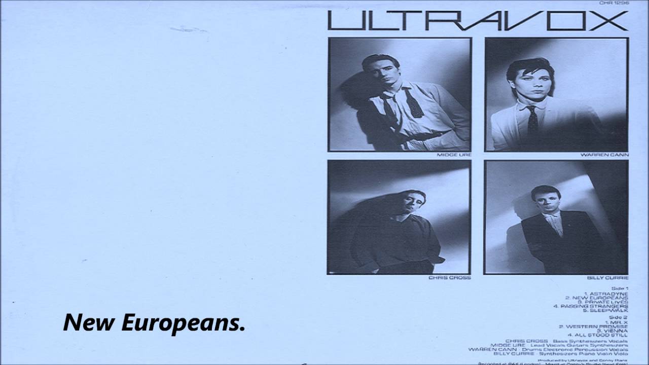Ultravox - New Europeans / With Lyrics