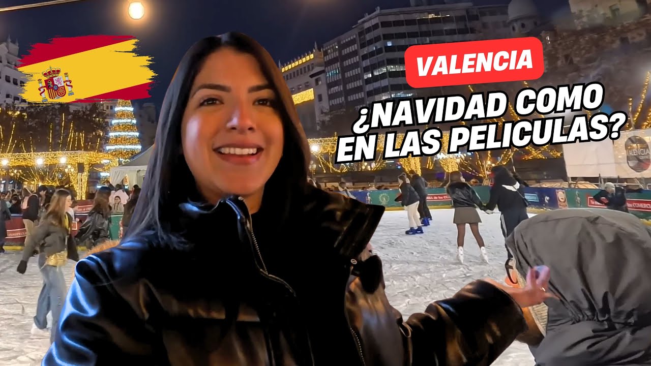 Así se vive la Previa Navideña en las Calles de Valencia 🇪🇸 (48 horas antes)