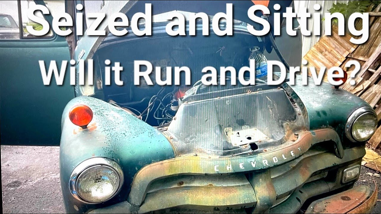 Will it run and drive? 1954 Chevy truck needing some help.