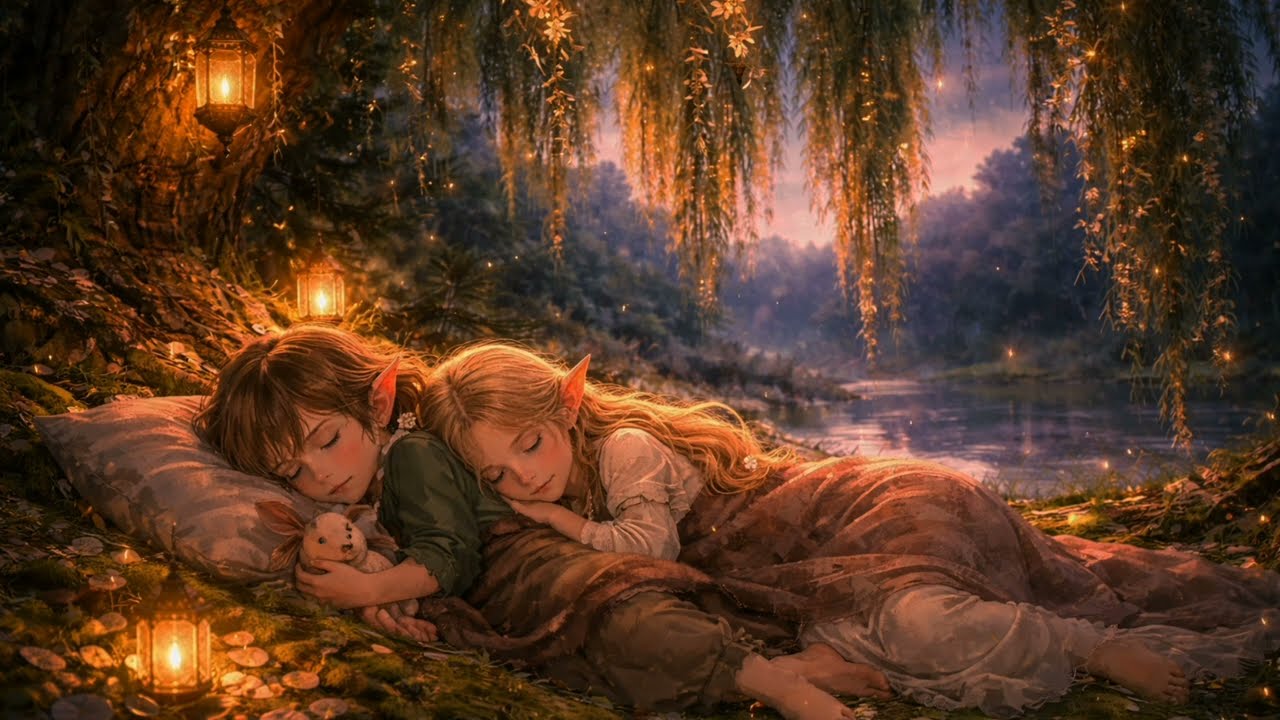 Elf Magic Lullaby | Deep Sleep & Relaxation with Medieval Flute