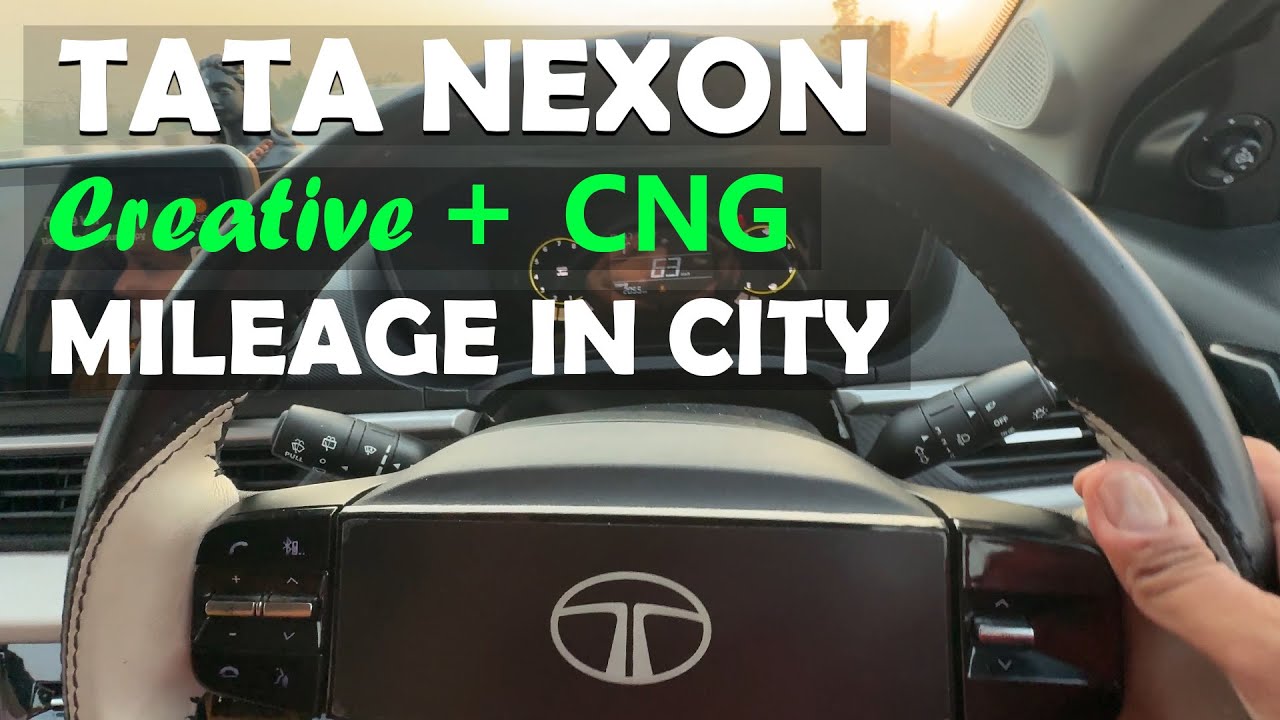 Tata Nexon CNG Mileage in City After 3rd Service | Real World Test 🚗⛽!! Honest Ownership Review