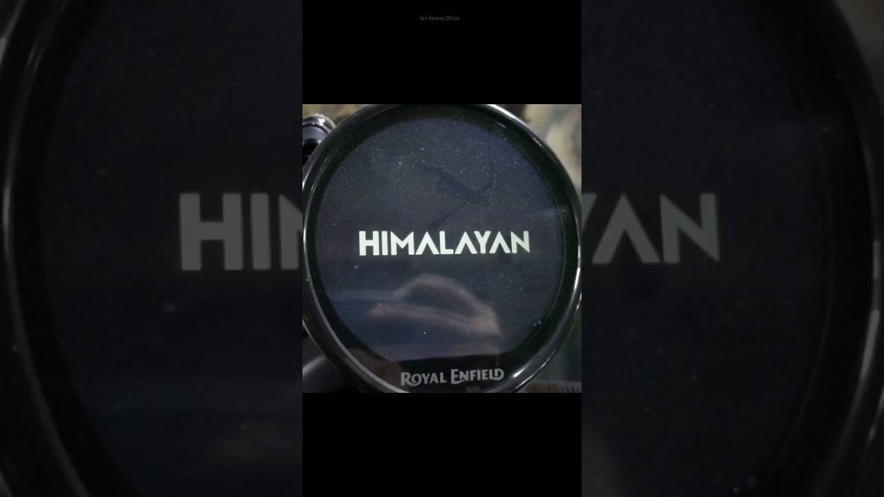 Royal Enfield Himalayan TFT Console #shorts #himalayan #rehimalayan  #motorcycle