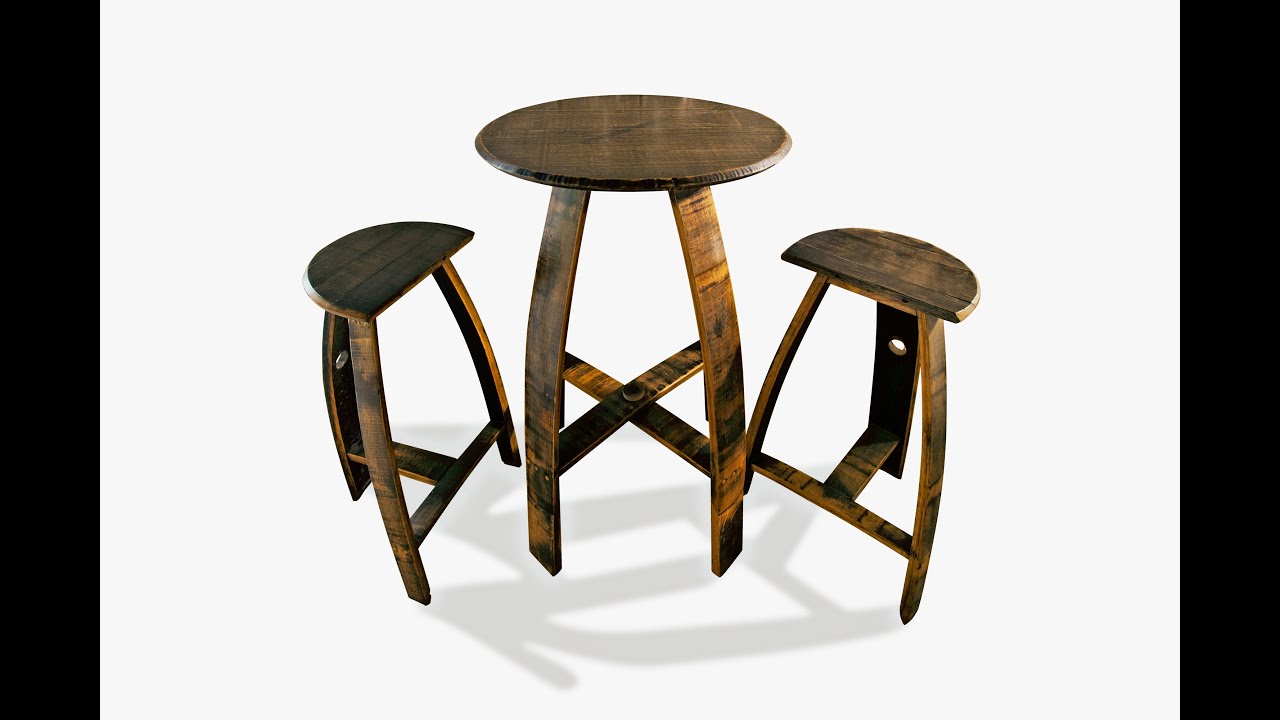Kentucky Farm Bureau's Bluegrass & Backroads:  Bourbon Barrel Furniture