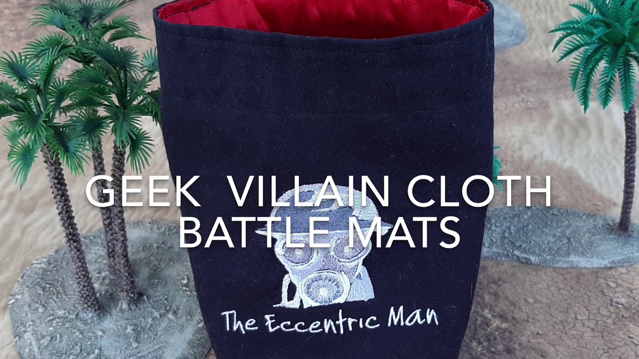 New on the Scene, Geek Villain Fleece Battle Mats, Product Review.