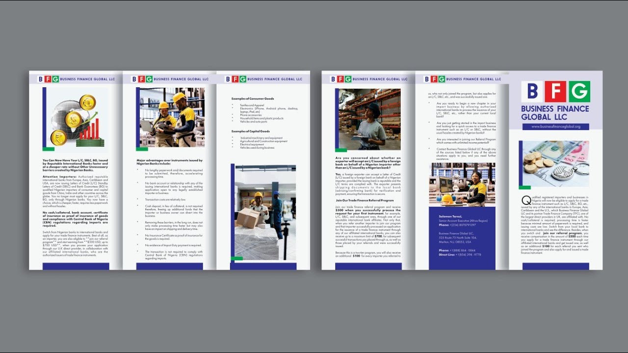 World Class Trifold Graphics Design  - 2026 Tips 
