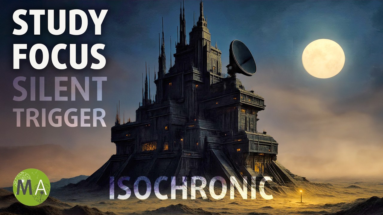 Study Focus Dark Cinematic Mix with Beta Isochronic Tones