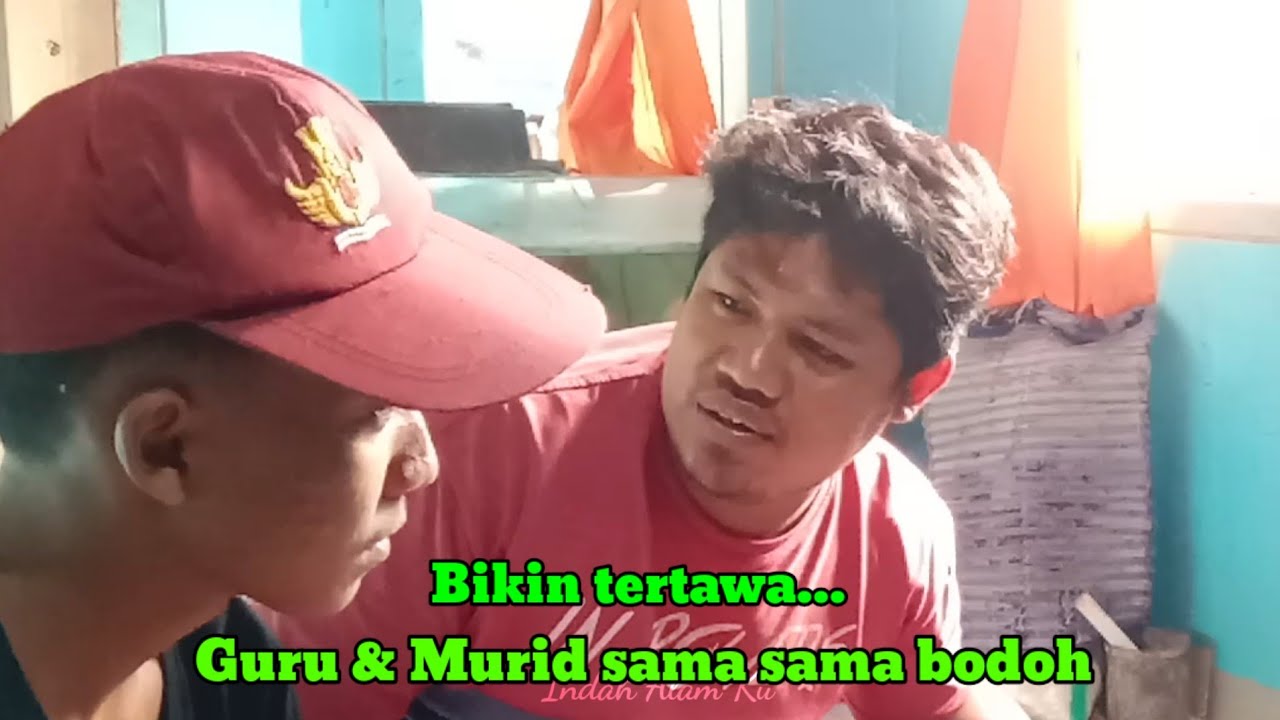 semoga bisa tertawa. guru dan murid sama sama bodoh..