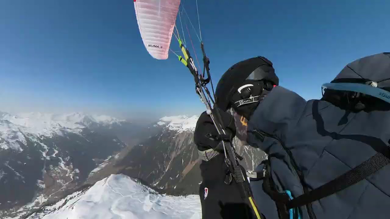 Cross country flying Hochjoch - Partenen - Hochlicht - Dünserberg - Bludenz