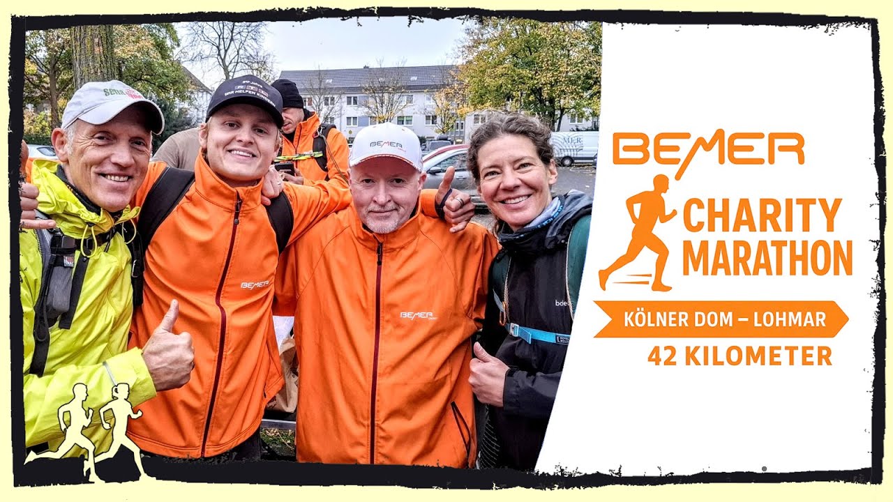 BEMER Charity Marathon mit Joey und Luke Kelly