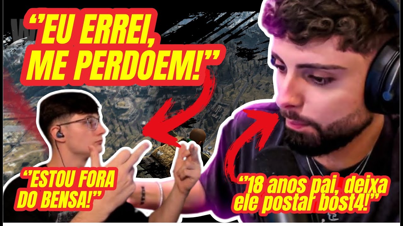 PEDIDOS DE DESCULPAS! BLADE EXPULSO DO BENSA?