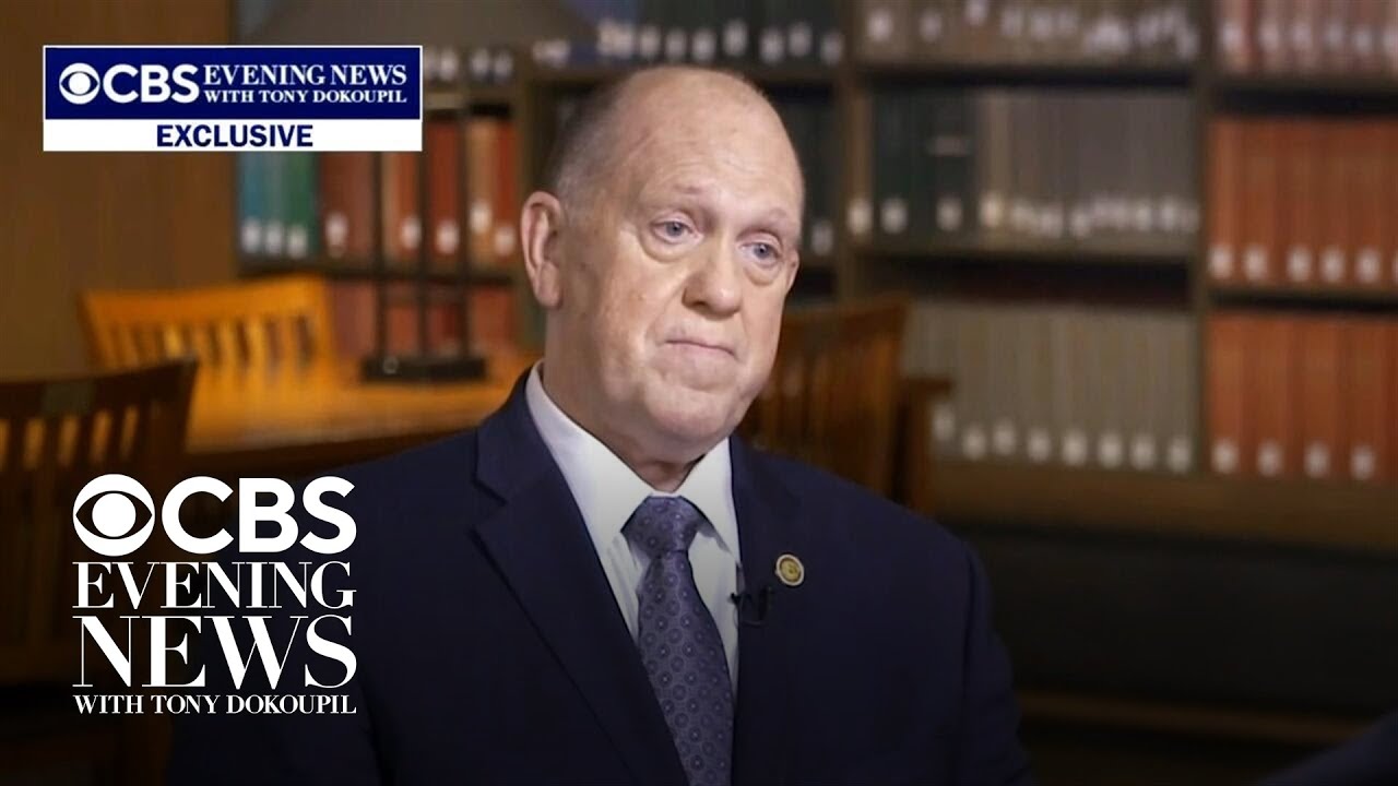 Border czar Tom Homan denies ICE agents deployed under Trump have used excessive force