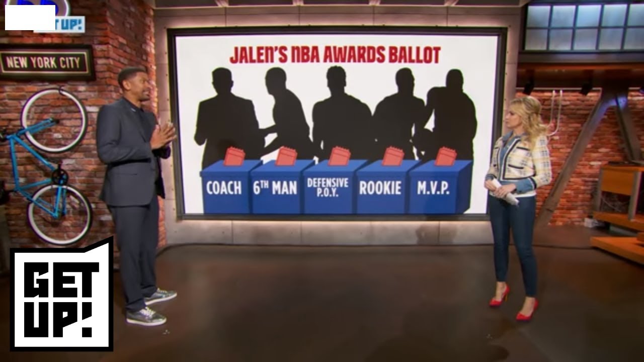 Jalen Rose picks his NBA Award winners, including James Harden as MVP | Get Up! | ESPN