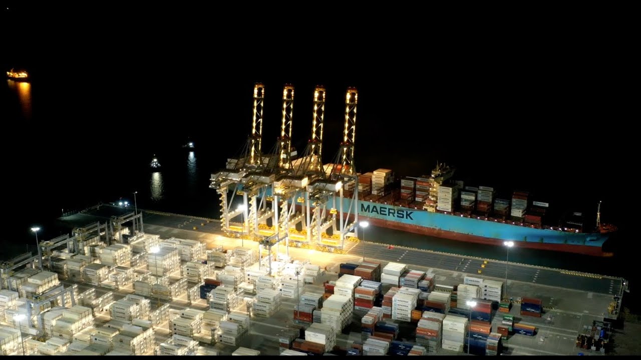Arribo Oficial de Maersk a DP World Posorja