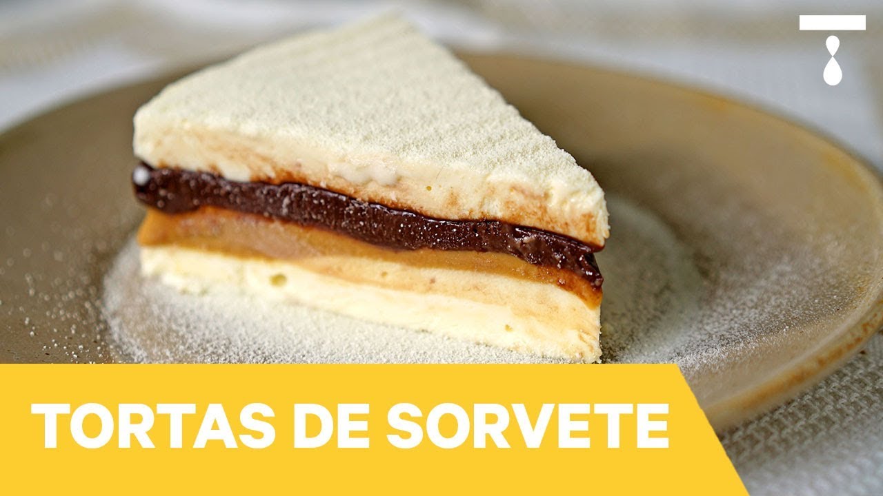 4 TORTAS DE SORVETE PARA UM VERÃO ESCALDANTE