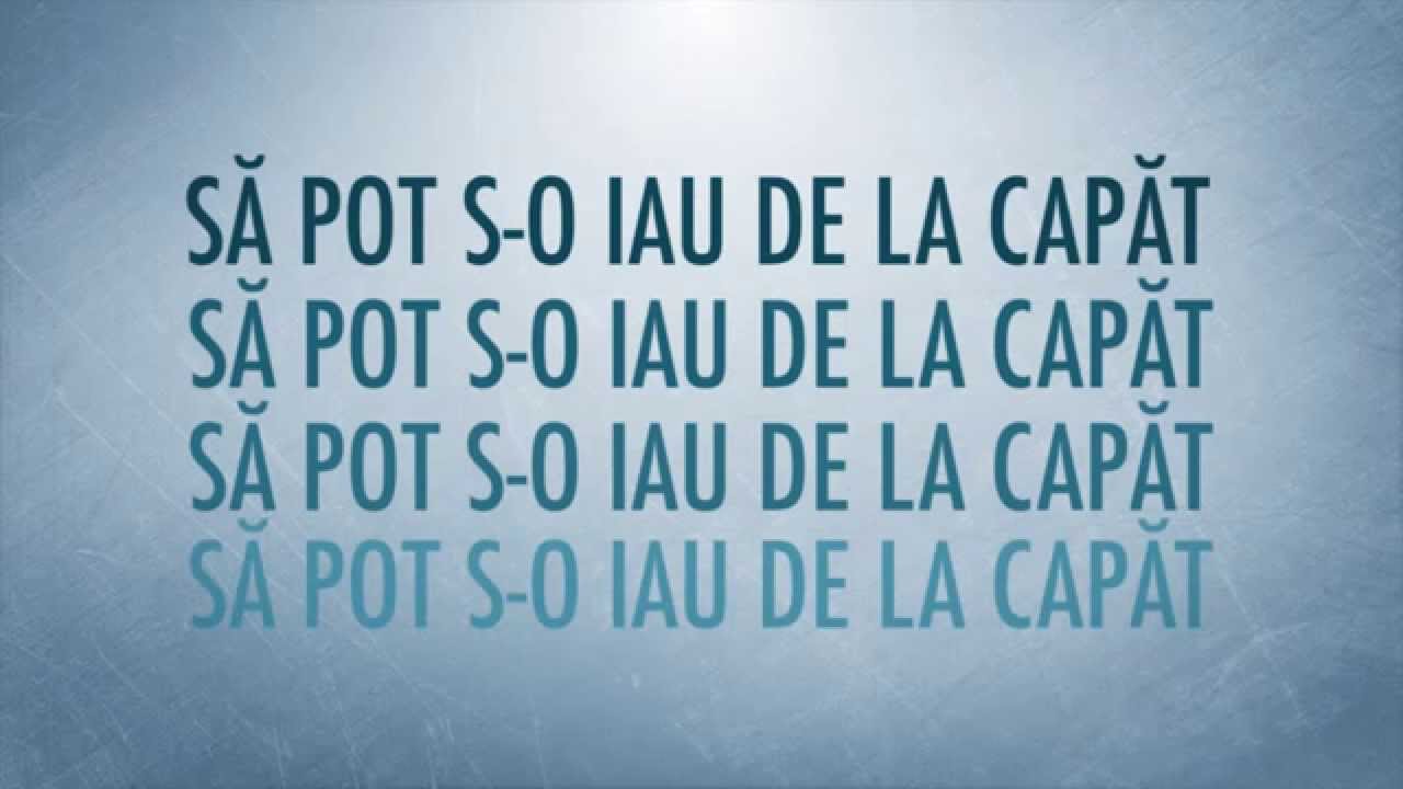 Voltaj - De la capat (Lyric Video)