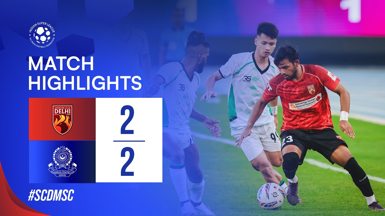 GW 10 Highlights | SC Delhi 2-2 Mohammedan SC | ISL 12
